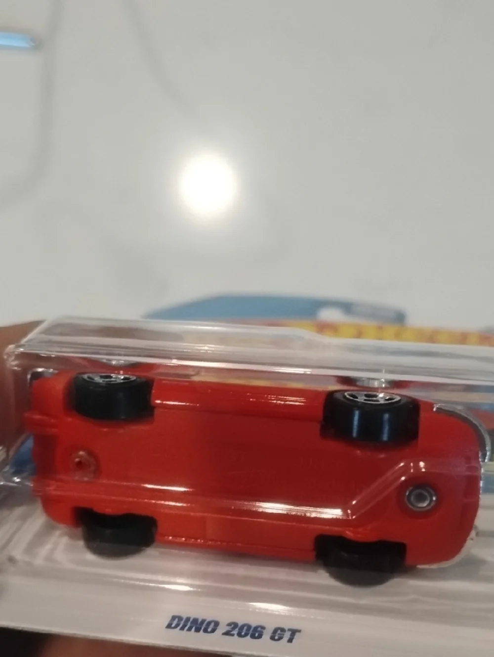 Mattel Hot Wheels Dino 206 GT Red Collectible Toy Car